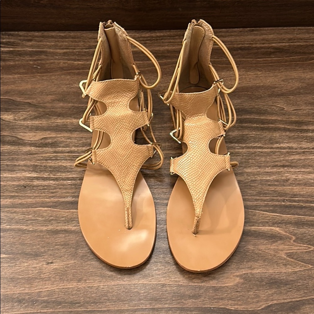 Aldo Camel Sandals